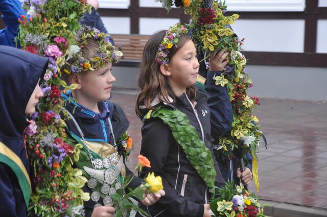 Impressionen vom Festumzug anlässlich des 425-jährigen Jubiläums des Schützenfestes in Burgdorf