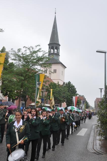 Impressionen vom Festumzug anlässlich des 425-jährigen Jubiläums des Schützenfestes in Burgdorf