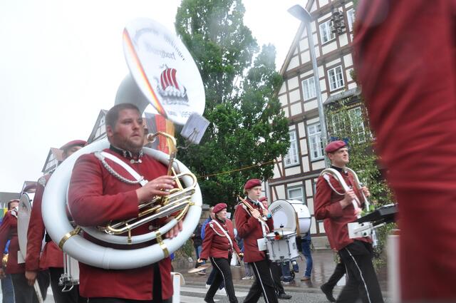 Impressionen vom Festumzug anlässlich des 425-jährigen Jubiläums des Schützenfestes in Burgdorf