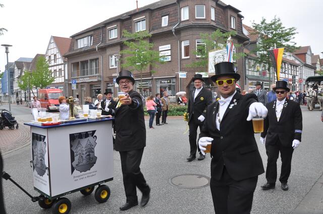 Impressionen vom Festumzug anlässlich des 425-jährigen Jubiläums des Schützenfestes in Burgdorf