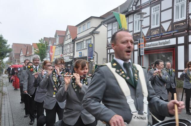 Impressionen vom Festumzug anlässlich des 425-jährigen Jubiläums des Schützenfestes in Burgdorf