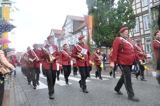 Impressionen vom Festumzug anlässlich des 425-jährigen Jubiläums des Schützenfestes in Burgdorf