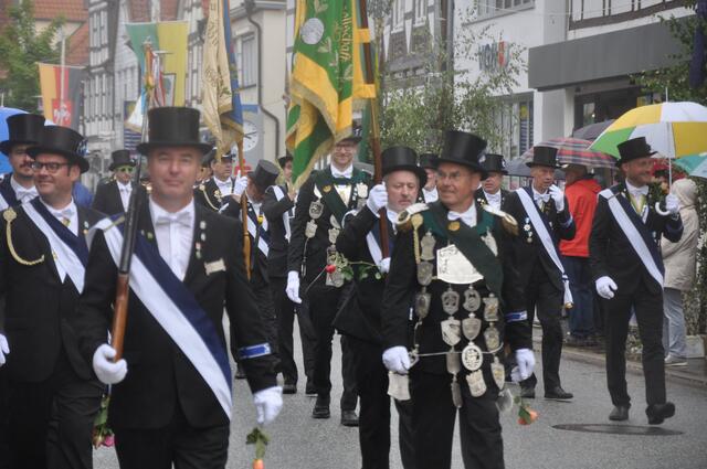 Impressionen vom Festumzug anlässlich des 425-jährigen Jubiläums des Schützenfestes in Burgdorf