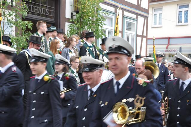 Impressionen vom Festumzug anlässlich des 425-jährigen Jubiläums des Schützenfestes in Burgdorf