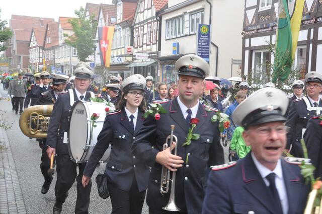 Impressionen vom Festumzug anlässlich des 425-jährigen Jubiläums des Schützenfestes in Burgdorf