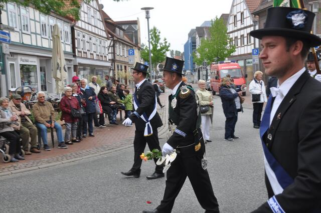 Impressionen vom Festumzug anlässlich des 425-jährigen Jubiläums des Schützenfestes in Burgdorf