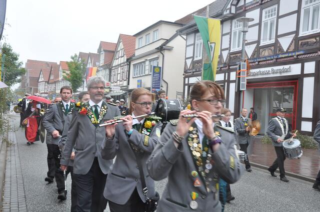 Impressionen vom Festumzug anlässlich des 425-jährigen Jubiläums des Schützenfestes in Burgdorf