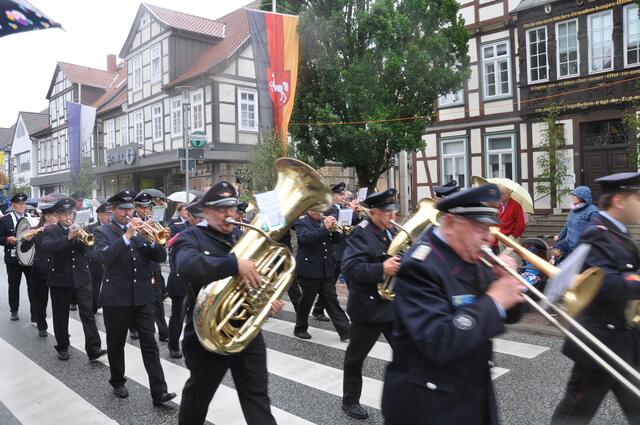 Impressionen vom Festumzug anlässlich des 425-jährigen Jubiläums des Schützenfestes in Burgdorf