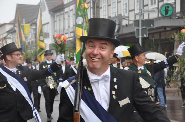 Impressionen vom Festumzug anlässlich des 425-jährigen Jubiläums des Schützenfestes in Burgdorf