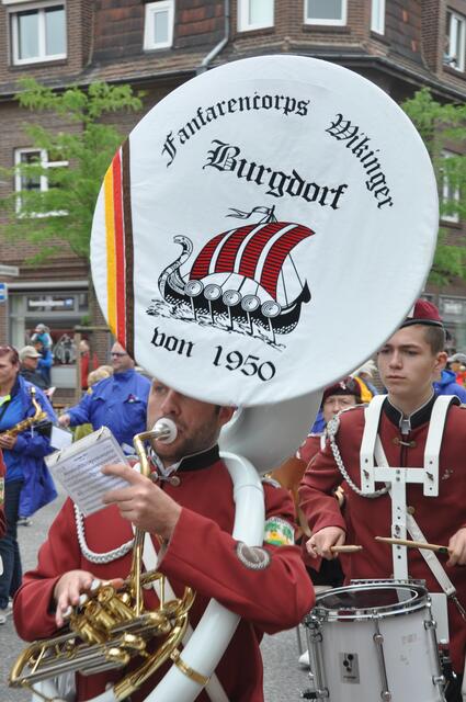 Impressionen vom Festumzug anlässlich des 425-jährigen Jubiläums des Schützenfestes in Burgdorf