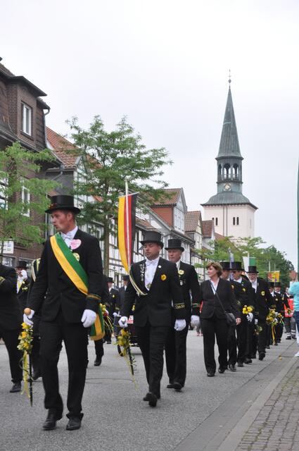Impressionen vom Festumzug anlässlich des 425-jährigen Jubiläums des Schützenfestes in Burgdorf