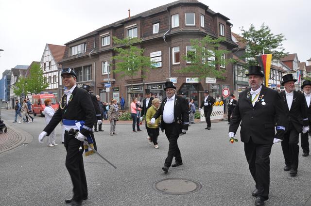 Impressionen vom Festumzug anlässlich des 425-jährigen Jubiläums des Schützenfestes in Burgdorf