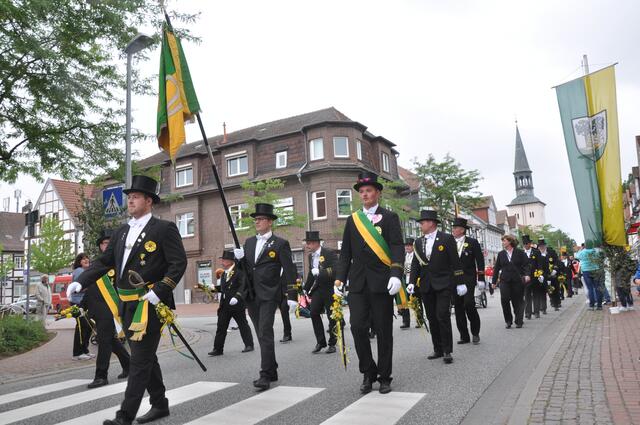 Impressionen vom Festumzug anlässlich des 425-jährigen Jubiläums des Schützenfestes in Burgdorf