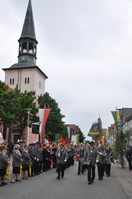 Impressionen vom Festumzug anlässlich des 425-jährigen Jubiläums des Schützenfestes in Burgdorf