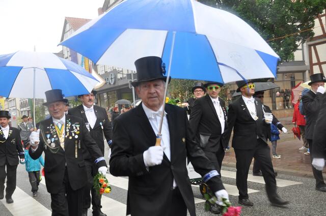 Impressionen vom Festumzug anlässlich des 425-jährigen Jubiläums des Schützenfestes in Burgdorf