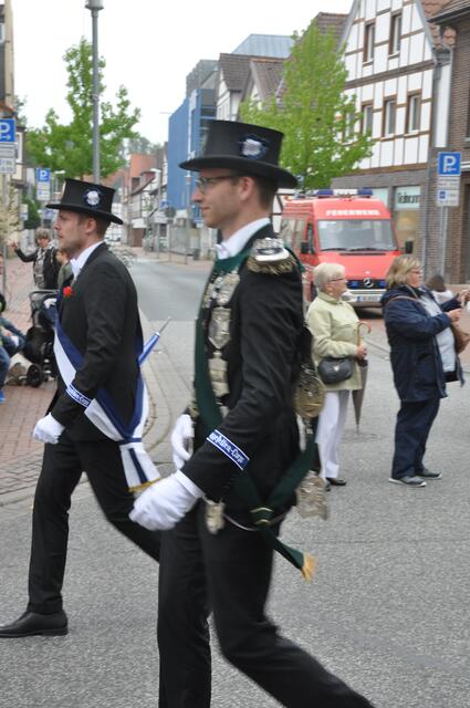 Impressionen vom Festumzug anlässlich des 425-jährigen Jubiläums des Schützenfestes in Burgdorf