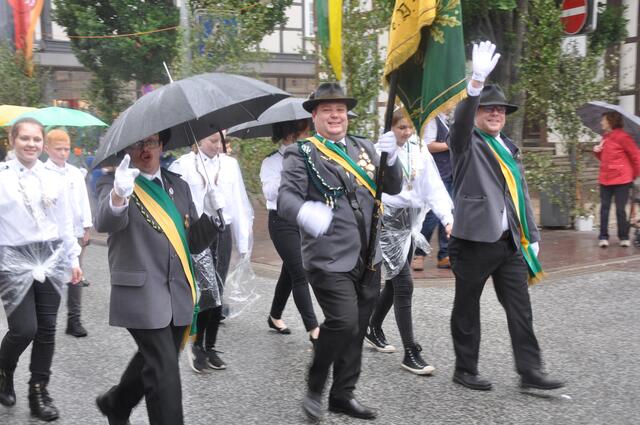 Impressionen vom Festumzug anlässlich des 425-jährigen Jubiläums des Schützenfestes in Burgdorf