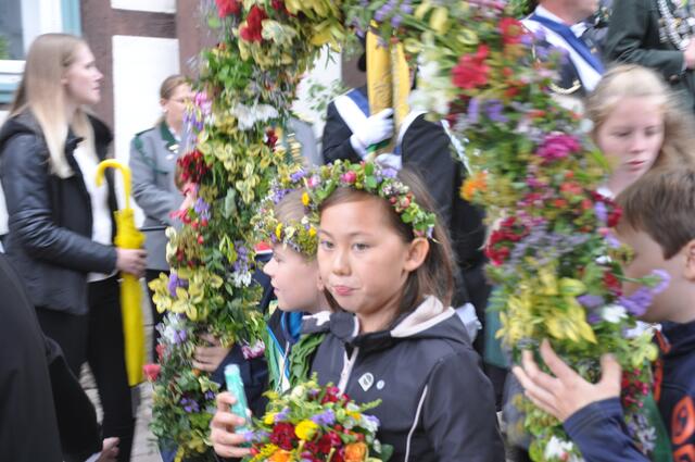 Impressionen vom Festumzug anlässlich des 425-jährigen Jubiläums des Schützenfestes in Burgdorf