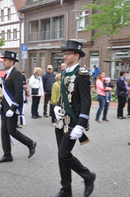 Impressionen vom Festumzug anlässlich des 425-jährigen Jubiläums des Schützenfestes in Burgdorf