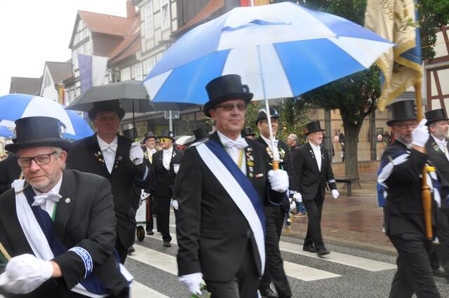 Impressionen vom Festumzug anlässlich des 425-jährigen Jubiläums des Schützenfestes in Burgdorf