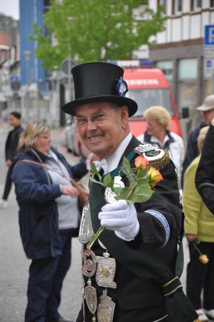 Impressionen vom Festumzug anlässlich des 425-jährigen Jubiläums des Schützenfestes in Burgdorf