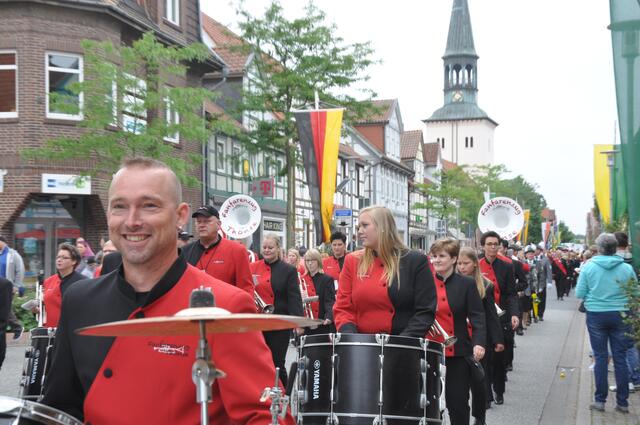 Impressionen vom Festumzug anlässlich des 425-jährigen Jubiläums des Schützenfestes in Burgdorf