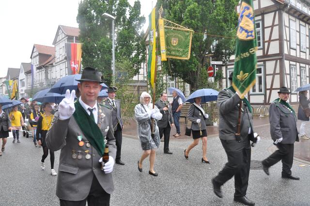 Impressionen vom Festumzug anlässlich des 425-jährigen Jubiläums des Schützenfestes in Burgdorf