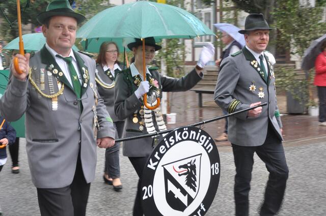 Impressionen vom Festumzug anlässlich des 425-jährigen Jubiläums des Schützenfestes in Burgdorf