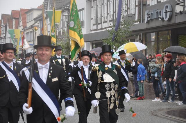 Impressionen vom Festumzug anlässlich des 425-jährigen Jubiläums des Schützenfestes in Burgdorf
