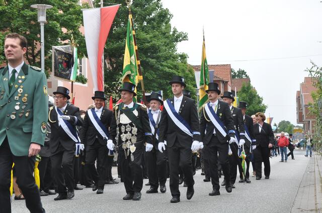 Impressionen vom Festumzug anlässlich des 425-jährigen Jubiläums des Schützenfestes in Burgdorf
