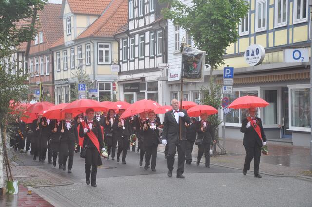 Impressionen vom Festumzug anlässlich des 425-jährigen Jubiläums des Schützenfestes in Burgdorf