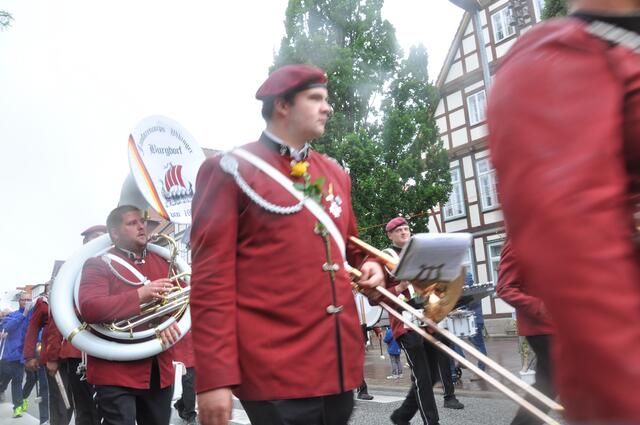 Impressionen vom Festumzug anlässlich des 425-jährigen Jubiläums des Schützenfestes in Burgdorf