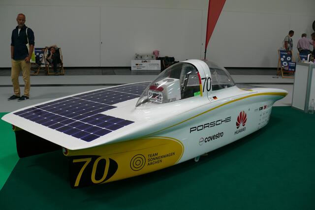 Dieses Elektrofahrzeug hat bei einem großen Rennen mitgemacht