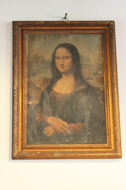 Auch die Mona Lisa hängt im Augustiner-Kloster La Candelaria. (c) Michael Stauner