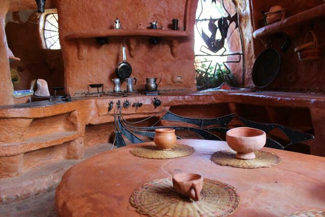 Küche und Esszimmer in der Casa Terracota (c) Michael Stauner