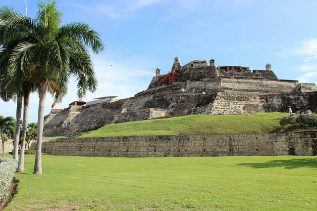 Castillo San Felipe de Barajas - ein Wahrzeichen Cartagenas. (c) Michael Stauner