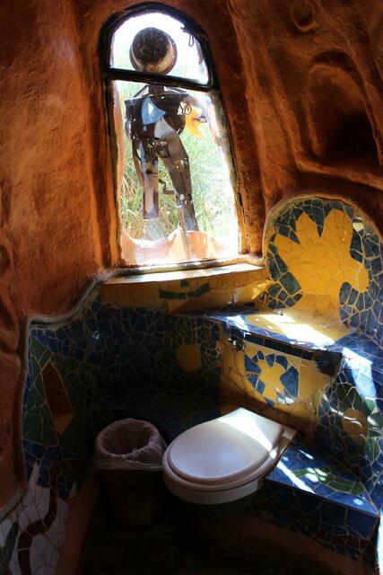Toilette in der Casa Terracota (c) Michael Stauner