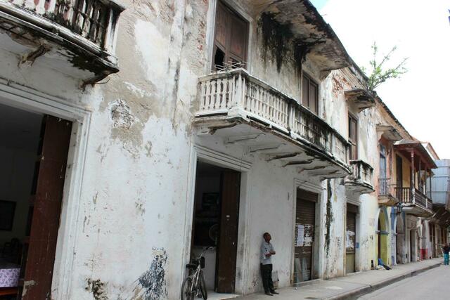So heruntergekommen sah Cartagena 1999 angeblich überall aus. (c) Michael Stauner