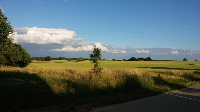 Rückfahrt in den Abend...