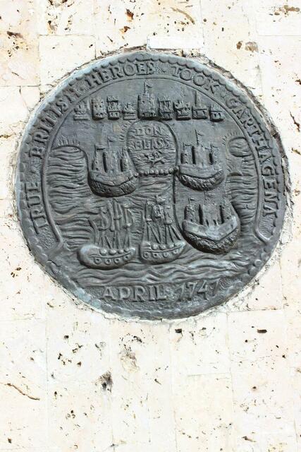 Britische Geschichtsschreibung in Cartagena. (c) Michael Stauner