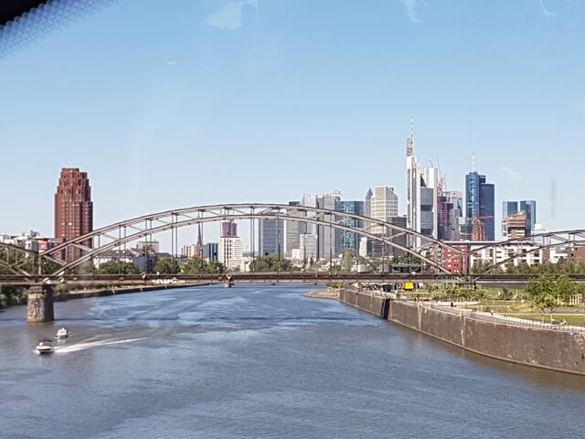Die Frankfurter Skyline
