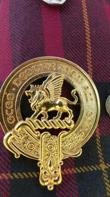 Clan Abzeichen - Highland Games 2018