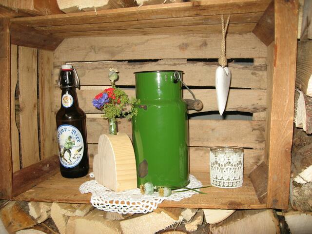 Dekoration in der Festhalle.