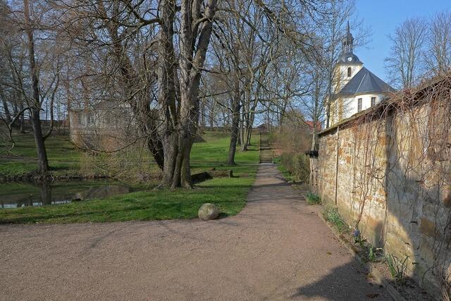 Restaurant im Schloss Molsdorf | Schloss Molsdorf | Schlosspark im Schloss Molsdorf | Foto: SCHWARZE-art