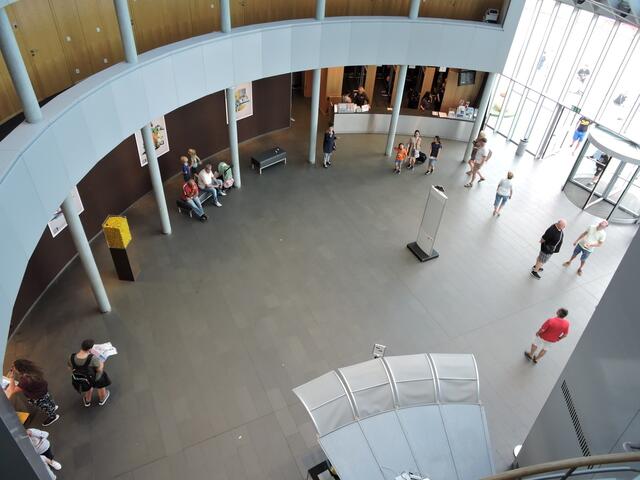 Eingangsbereich des Schokoladenmuseums
