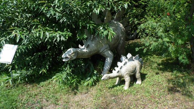 Im DinoWeltWäldchen !  https://www.freizeitspass-eckartsberga.com/attraktionen/dinoweltw%C3%A4ldchen/