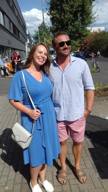 Susanne aus Ahlen in Baden Württemberg war auch eine sehr  sympathische Kandidatin, hier zusammen mit Sascha auf dem Foto.