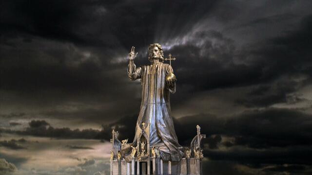 Christus Statue als Christus Dom