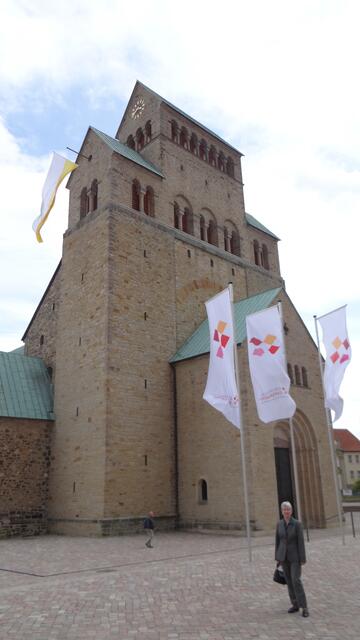 Hildesheimer Dom in der Woche der Wiedereröffnung