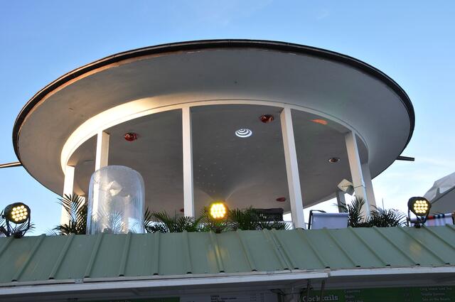 Lichter am Musikpavillon am Nordufer